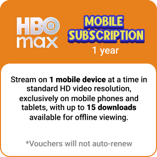 1 Year HBO Max Mobile Subscription